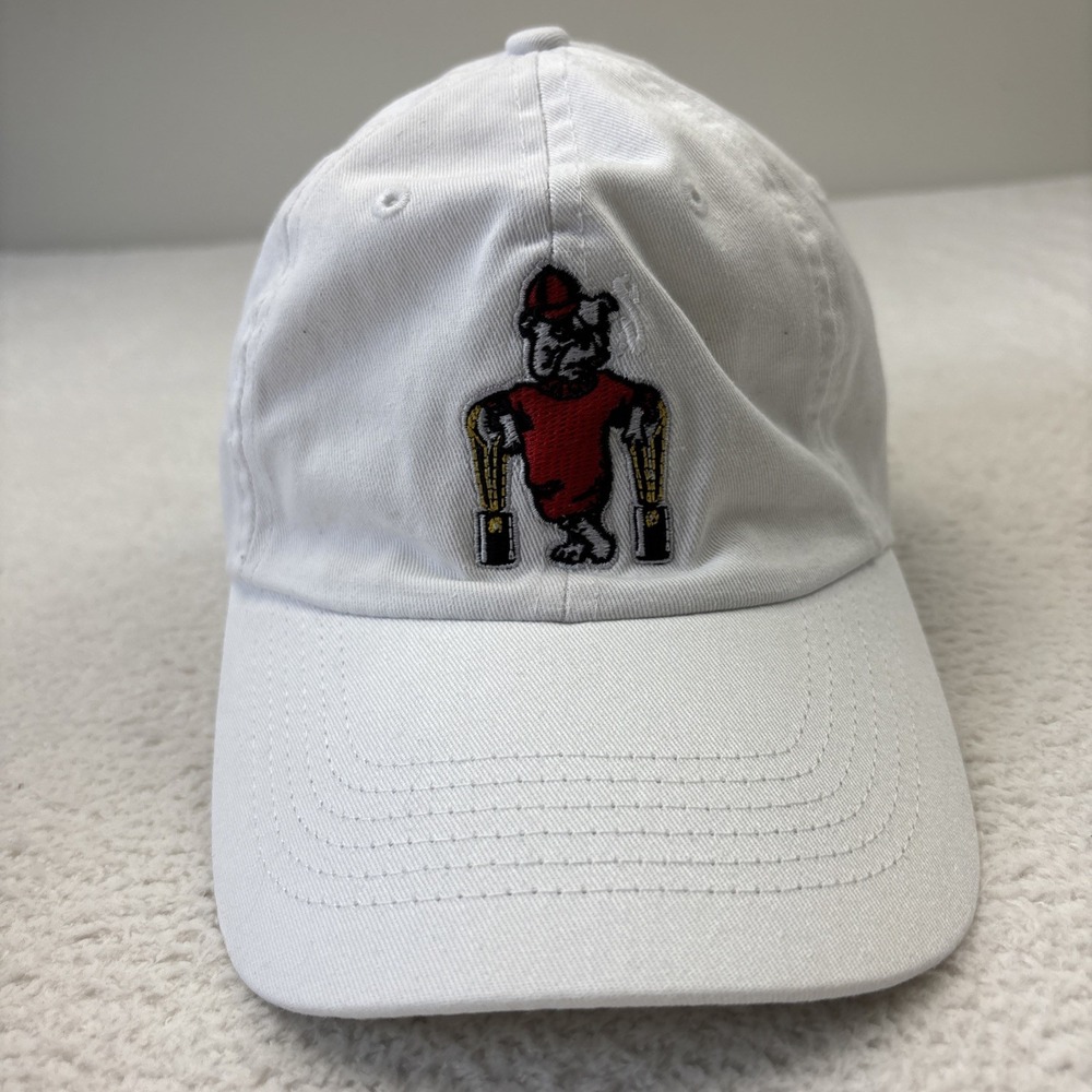 GEORGIA BULLDOGS Cigar Smoking Uga Adjustable Hat Dad Cap UGA Football Cotton OS - Picture 9 of 9